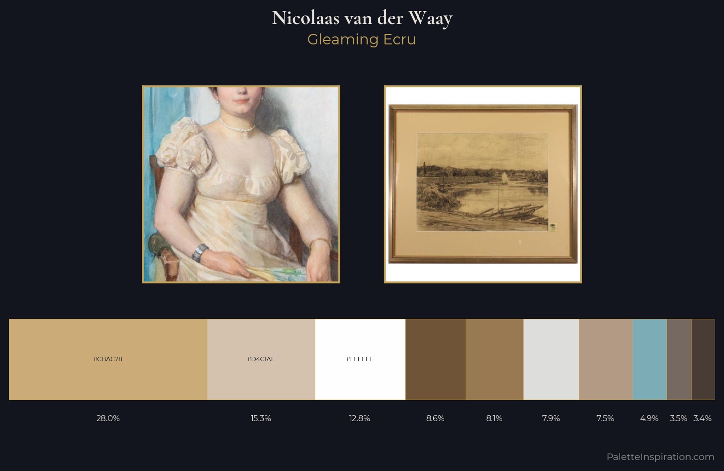 Nicolaas van der Waay Palette 2 — Gleaming Ecru