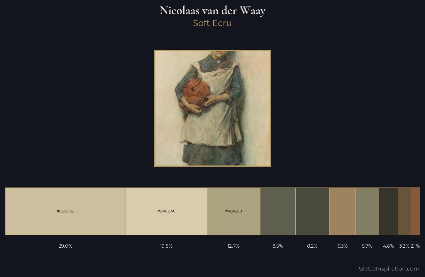 Nicolaas van der Waay Palette 3 — Soft Ecru