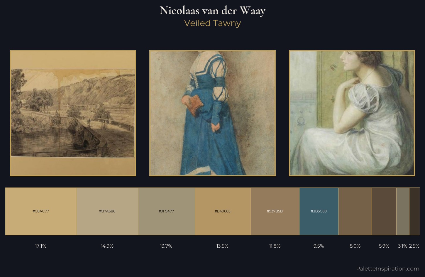 Nicolaas van der Waay Palette 4 — Veiled Tawny