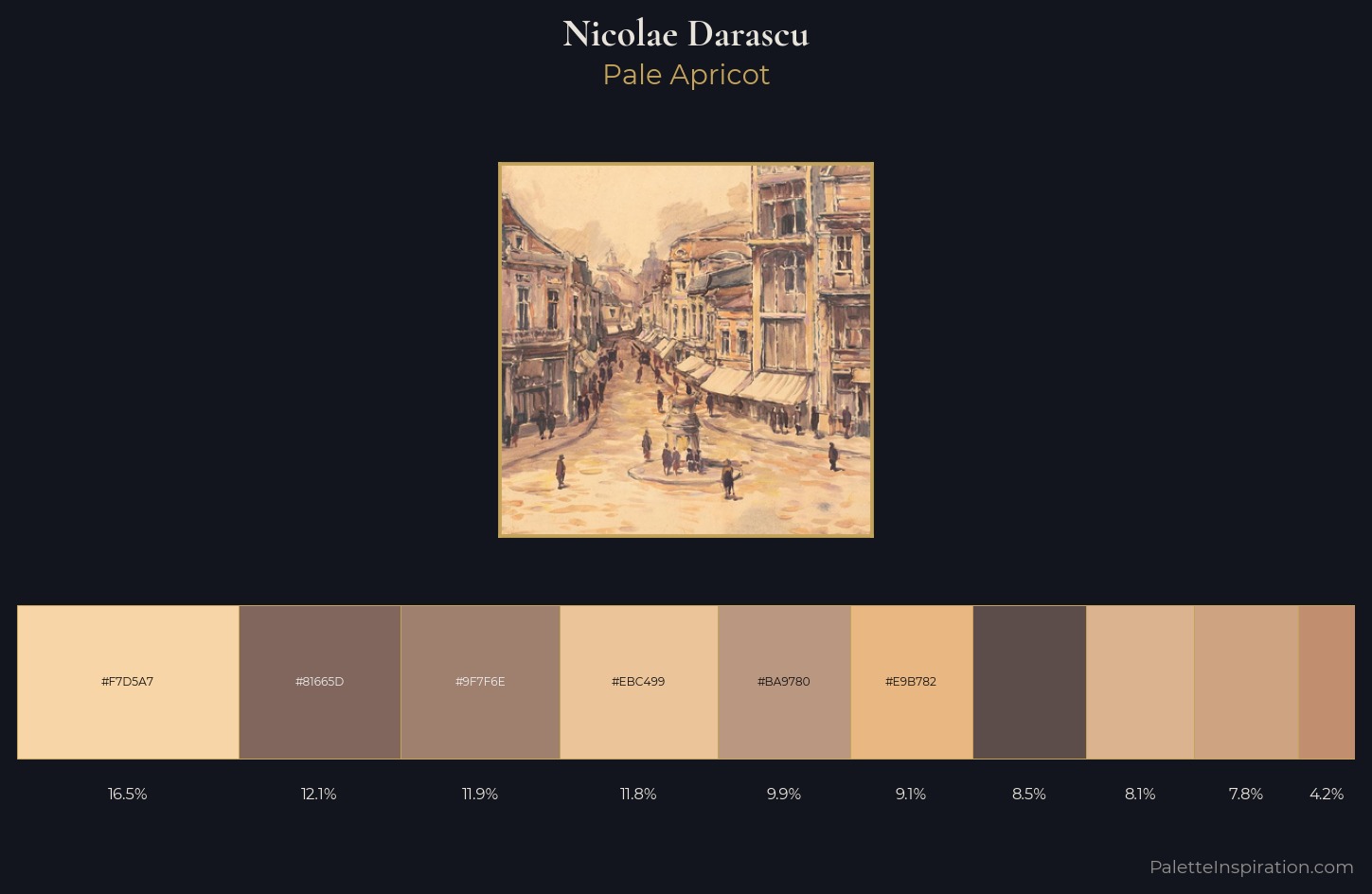 Nicolae Darascu Palette 2 — Pale Apricot