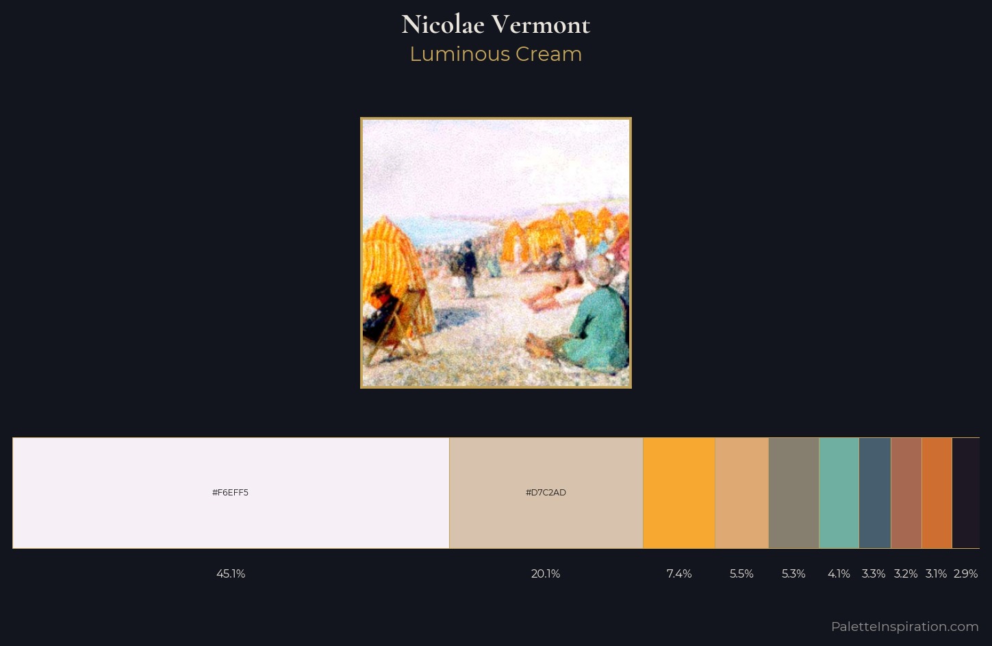 Nicolae Vermont Palette 3 — Luminous Cream
