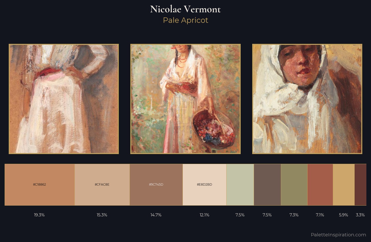 Nicolae Vermont Palette 4 — Pale Apricot