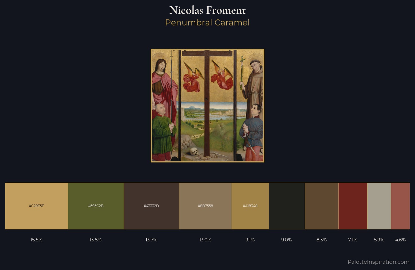 Nicolas Froment Palette 2 — Penumbral Caramel