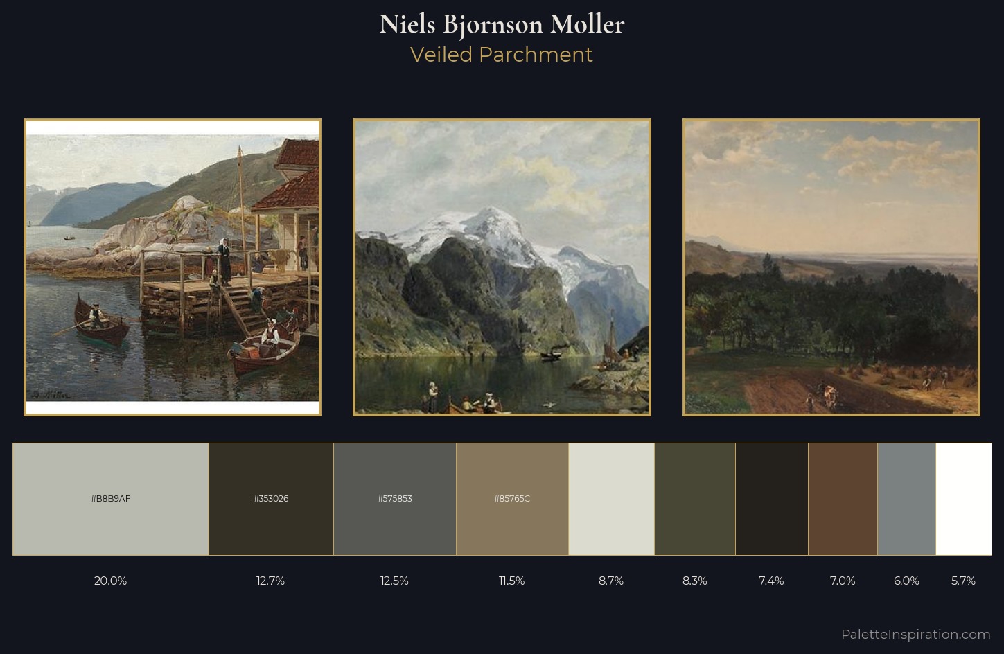 Niels Bjornson Moller Palette 2 — Veiled Parchment