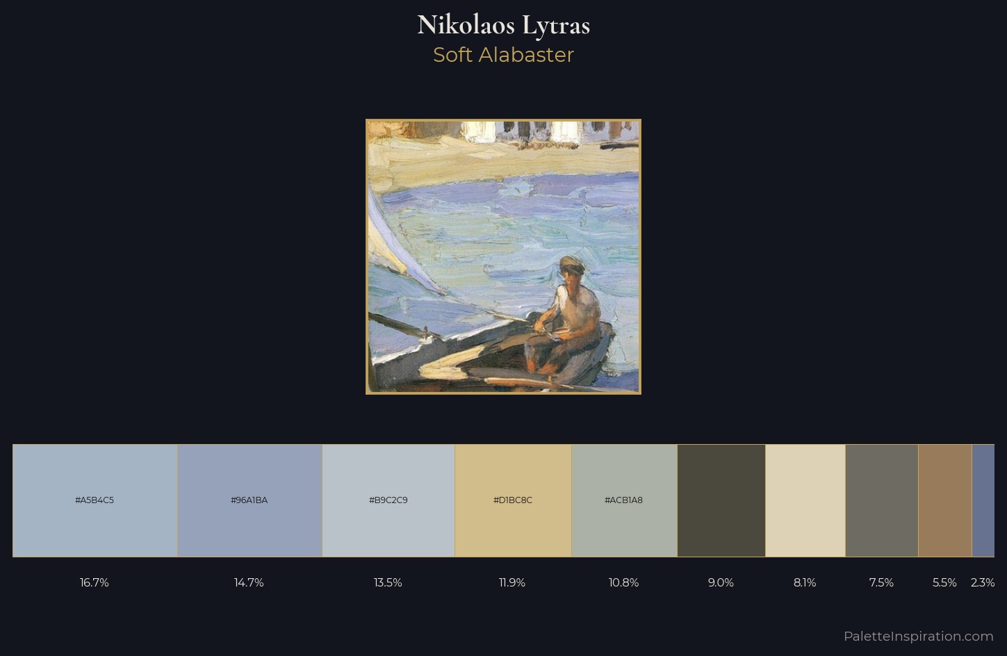 Nikolaos Lytras Palette 1 — Soft Alabaster