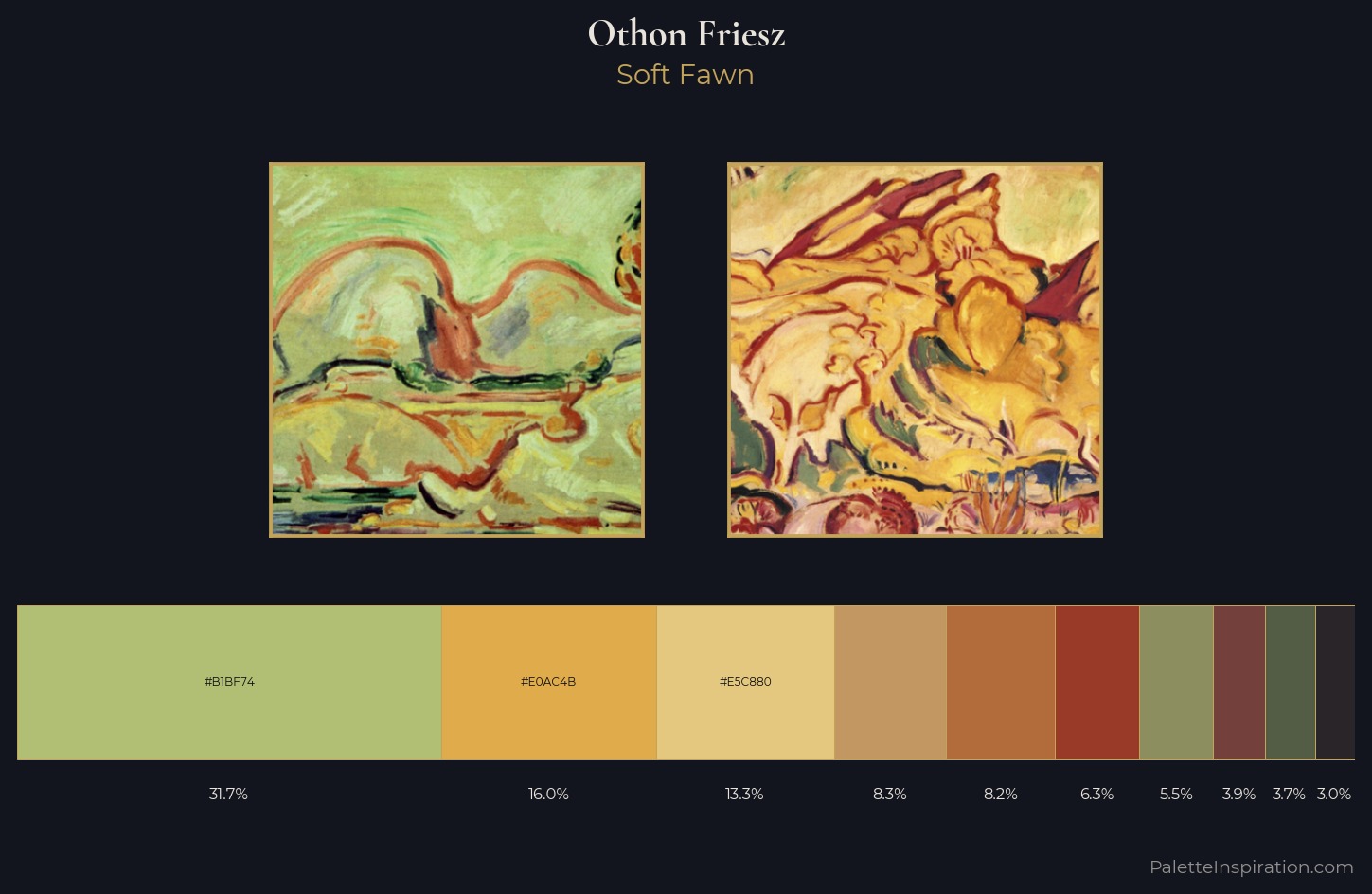 Othon Friesz Palette 4 — Soft Fawn