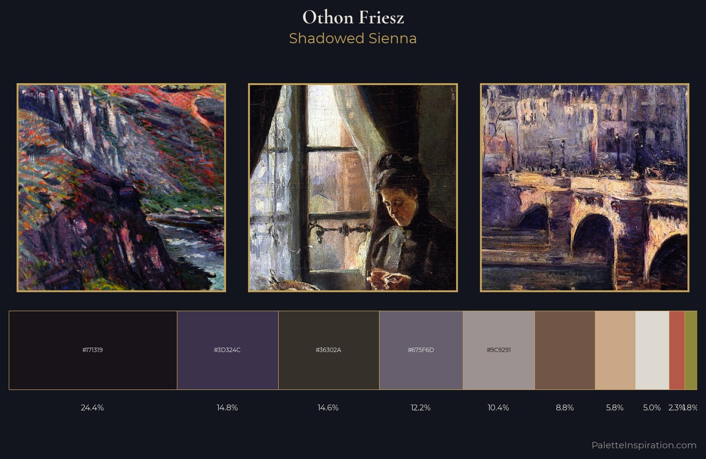 Othon Friesz Palette 6 — Shadowed Sienna