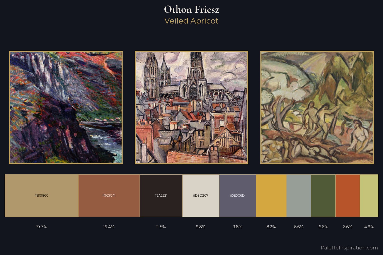 Othon Friesz Master Palette — Veiled Apricot