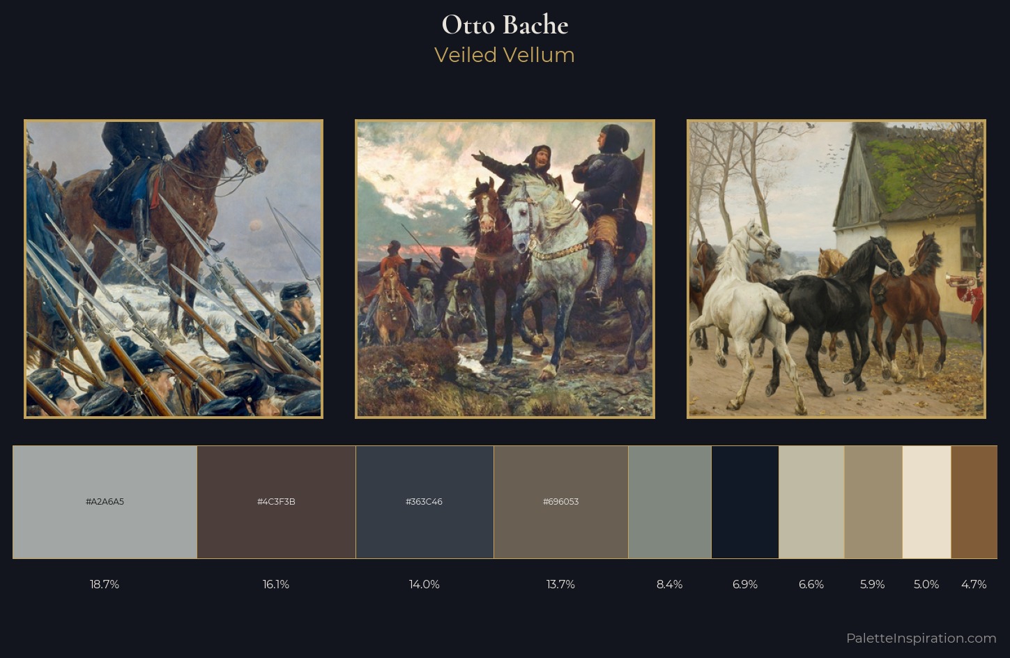 Otto Bache Palette 1 — Veiled Vellum