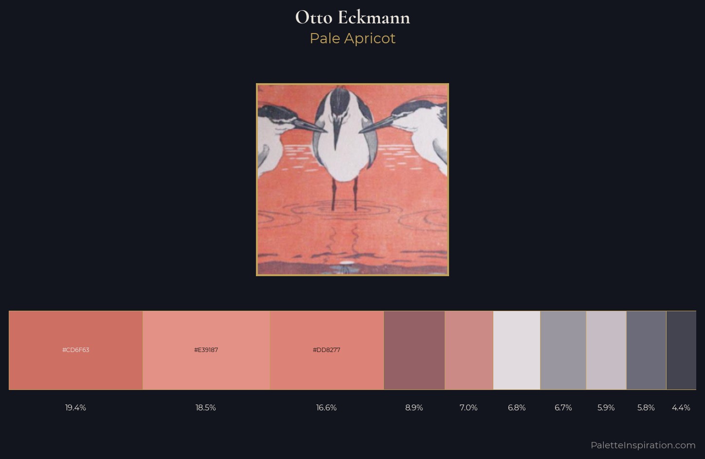 Otto Eckmann Palette 3 — Pale Apricot