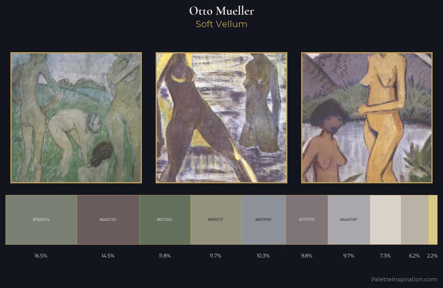 Otto Mueller Palette 2 — Soft Vellum