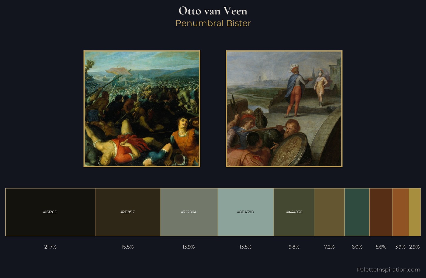 Otto van Veen Palette 4 — Penumbral Bister