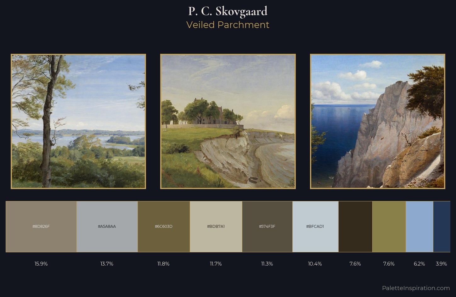 P. C. Skovgaard Palette 2 — Veiled Parchment