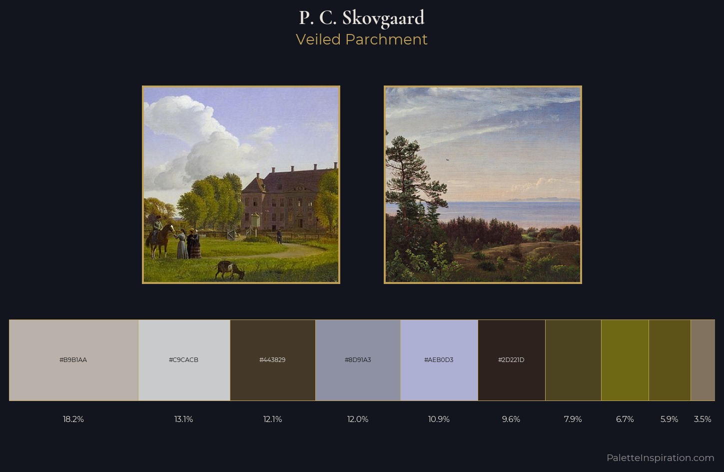 P. C. Skovgaard Palette 4 — Veiled Parchment