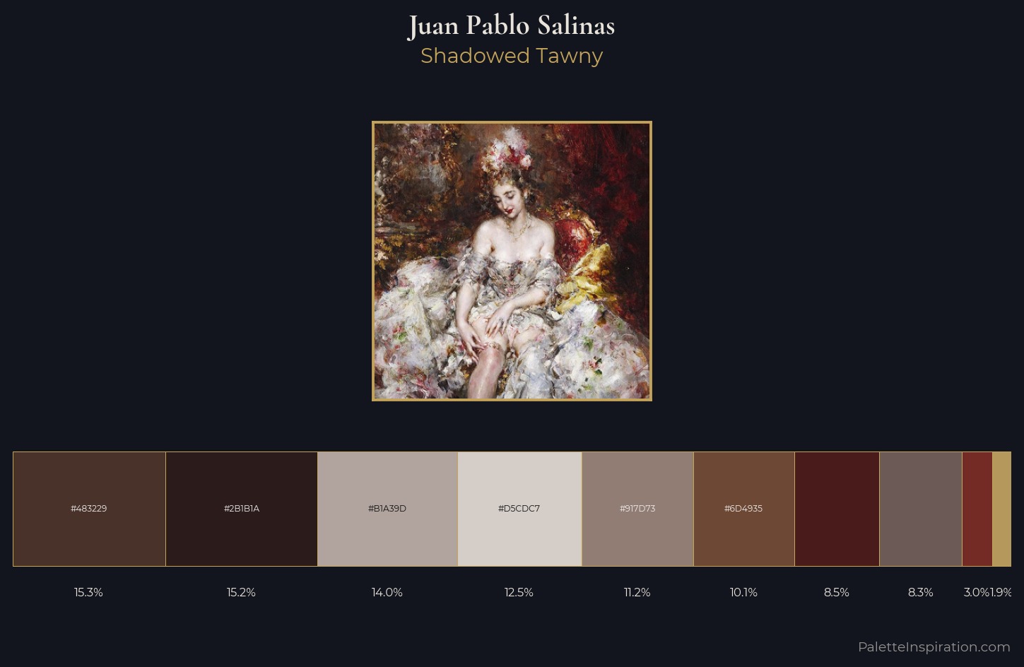 Juan Pablo Salinas Palette 3 — Shadowed Tawny