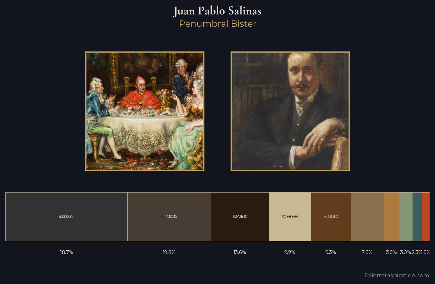 Juan Pablo Salinas Palette 4 — Penumbral Bister