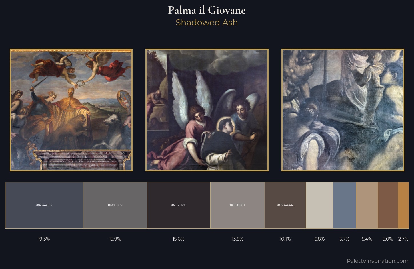 Palma il Giovane Palette 4 — Shadowed Ash