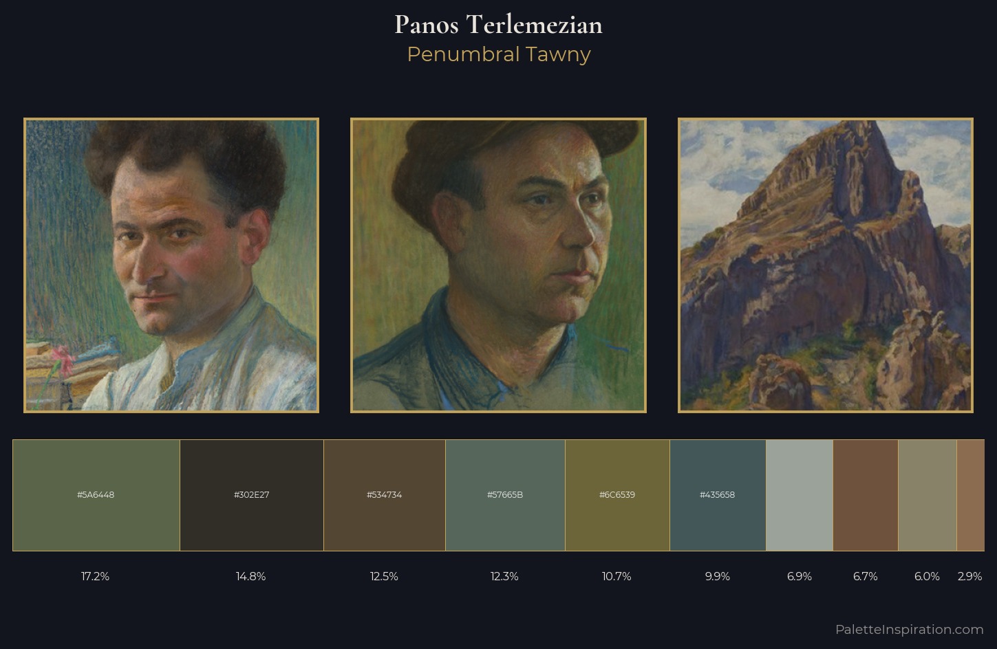 Panos Terlemezian Palette 2 — Penumbral Tawny