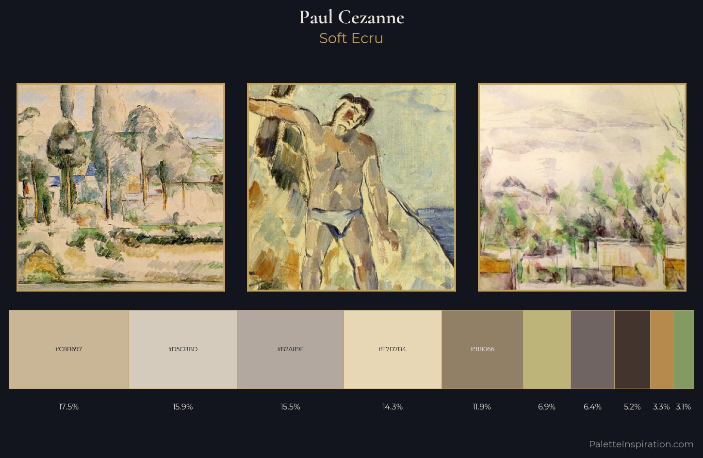 Paul Cezanne Palette 2 — Soft Ecru