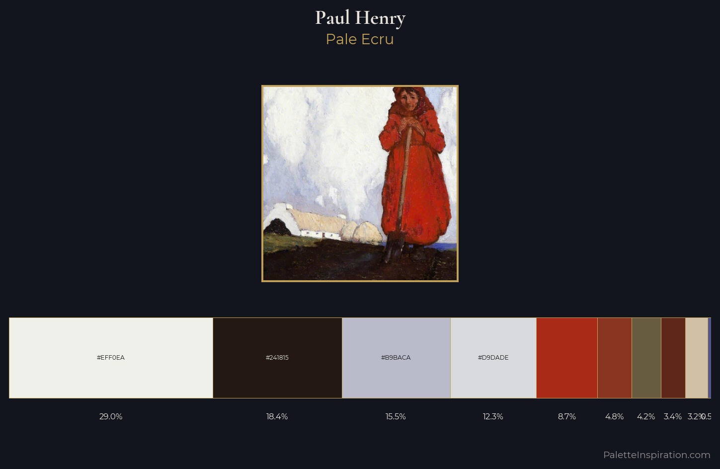 Paul Henry Palette 2 — Pale Ecru