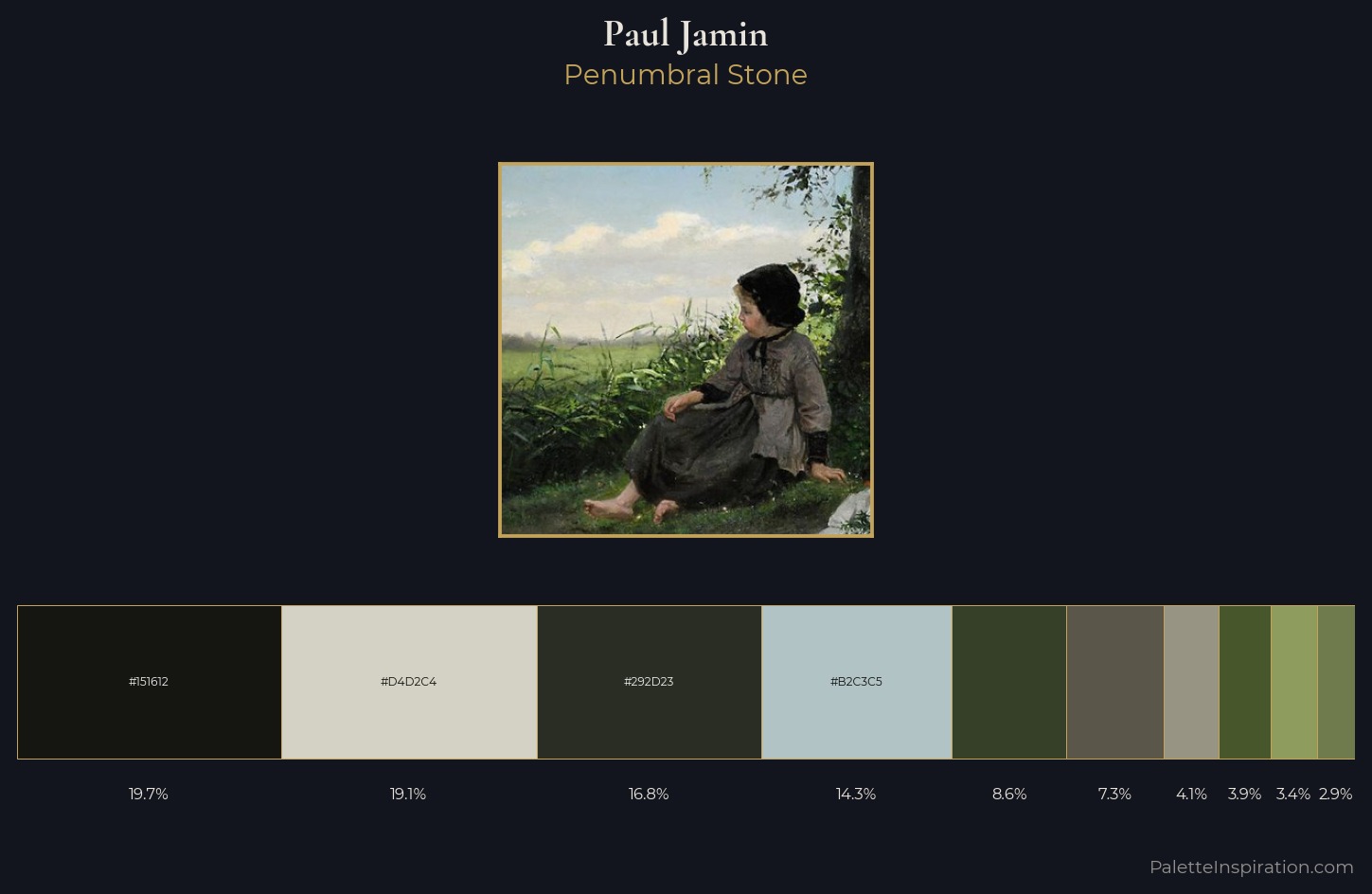 Paul Jamin Palette 2 — Penumbral Stone