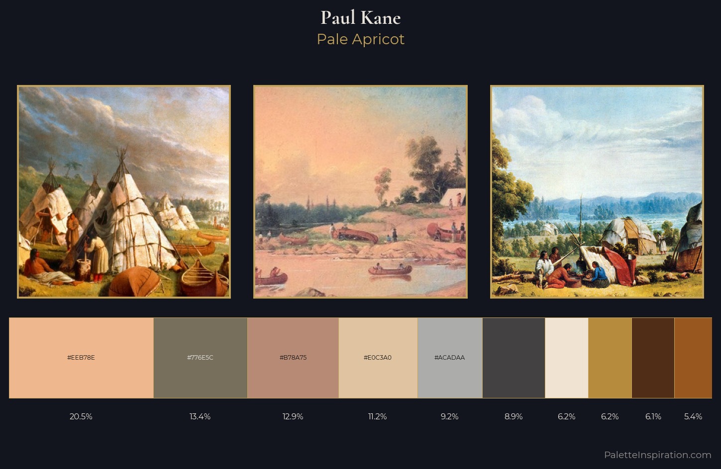 Paul Kane Palette 2 — Pale Apricot