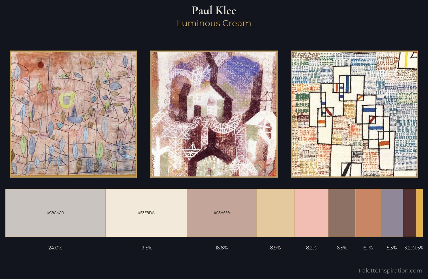 Paul Klee Palette 2 — Luminous Cream