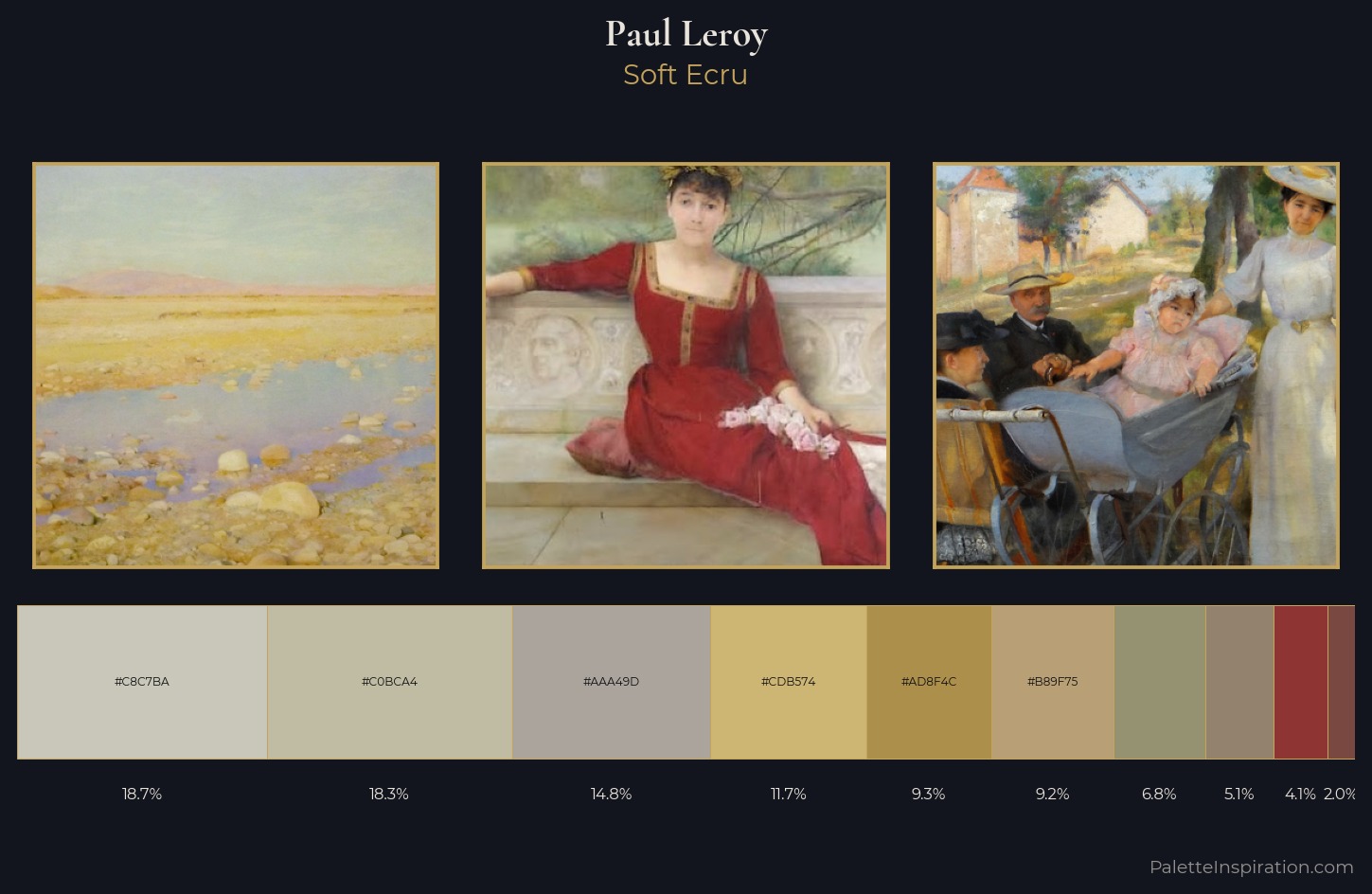 Paul Leroy Palette 1 — Soft Ecru
