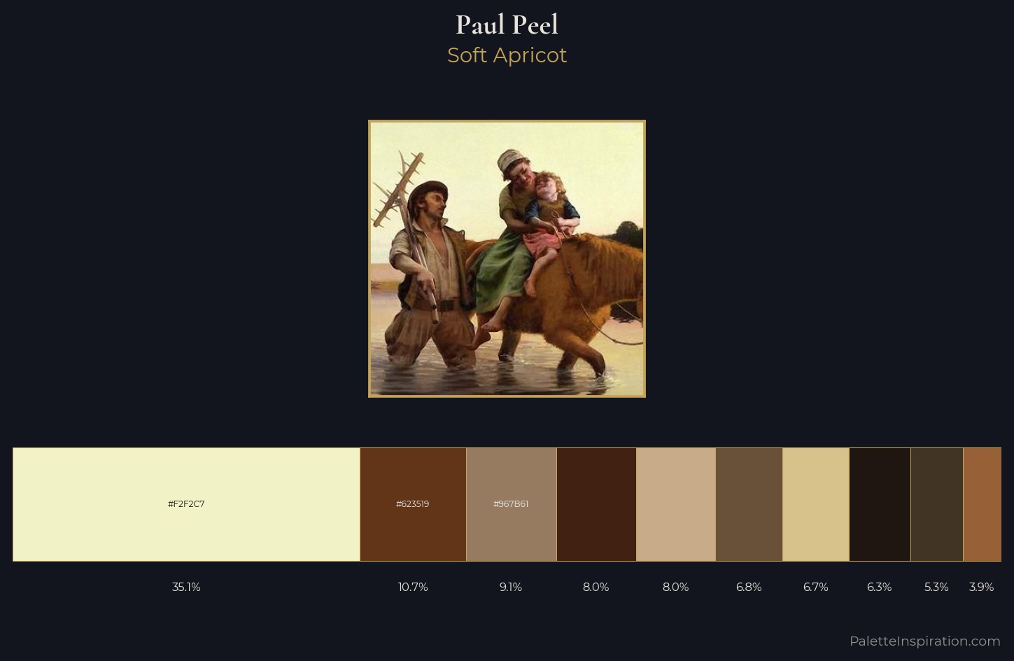 Paul Peel Palette 3 — Soft Apricot
