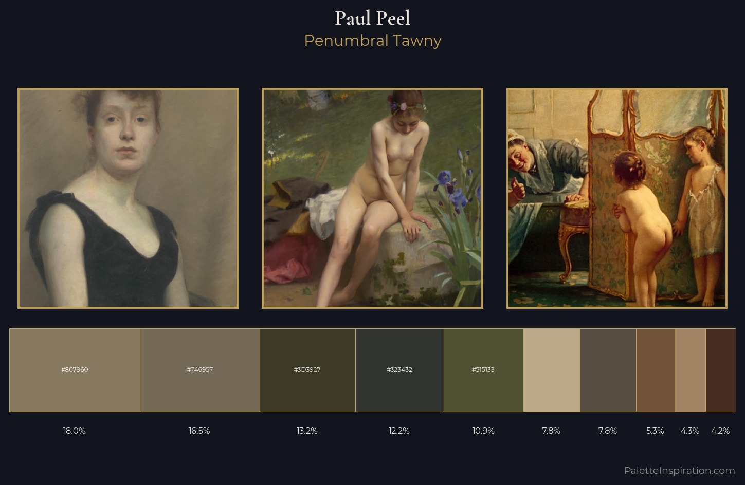 Paul Peel Palette 6 — Penumbral Tawny