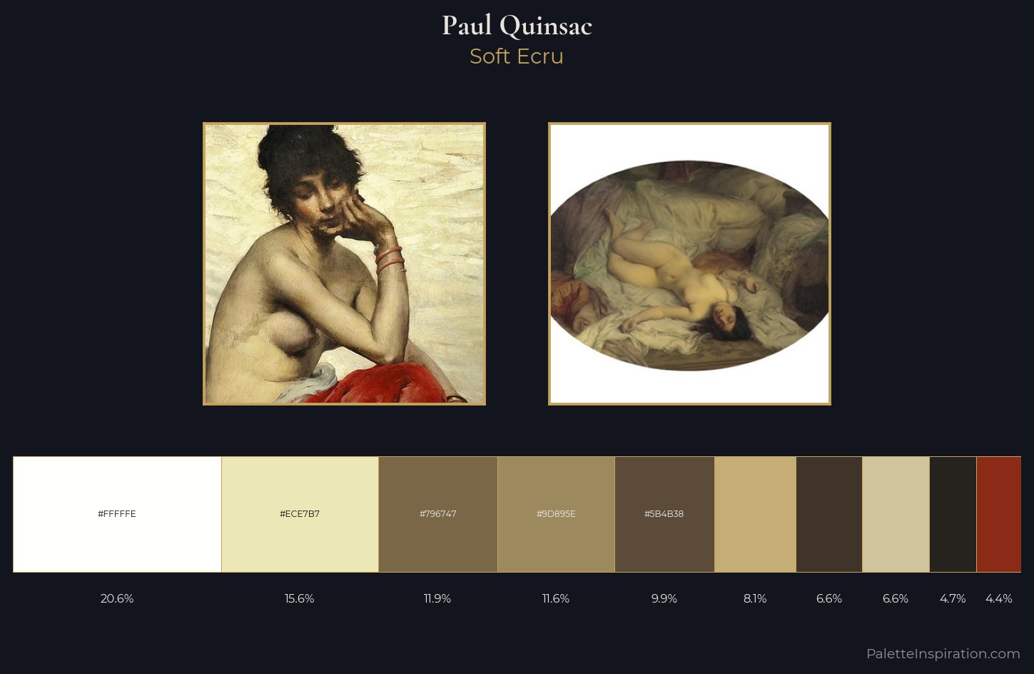 Paul Quinsac Palette 2 — Soft Ecru