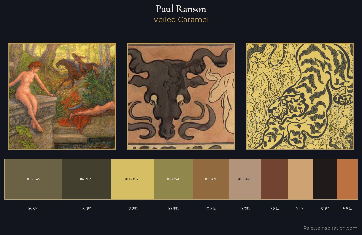Paul Ranson Palette 5 — Veiled Caramel
