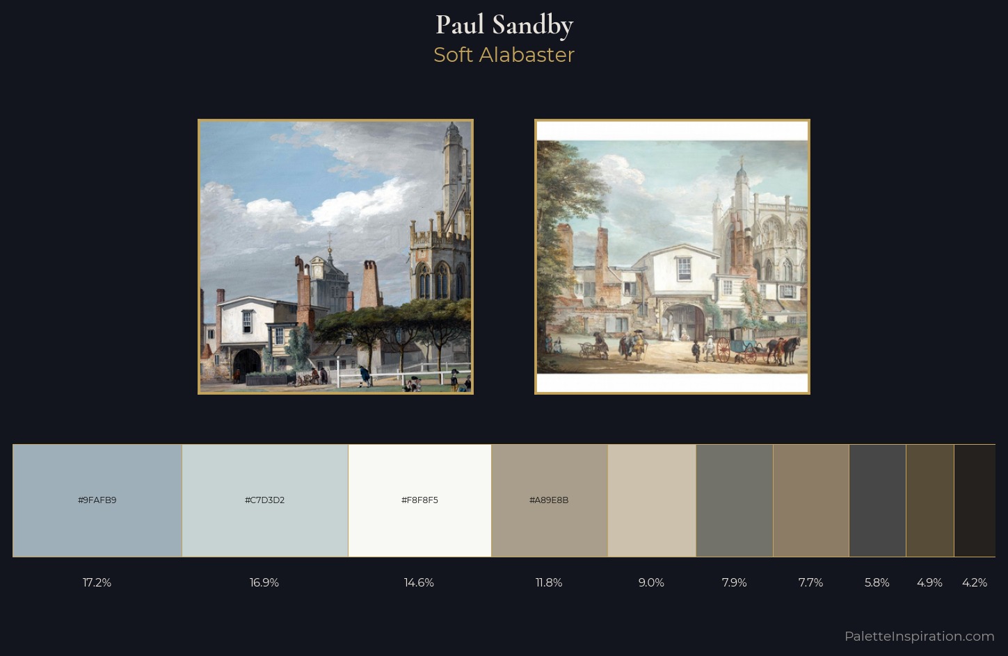 Paul Sandby Palette 3 — Soft Alabaster