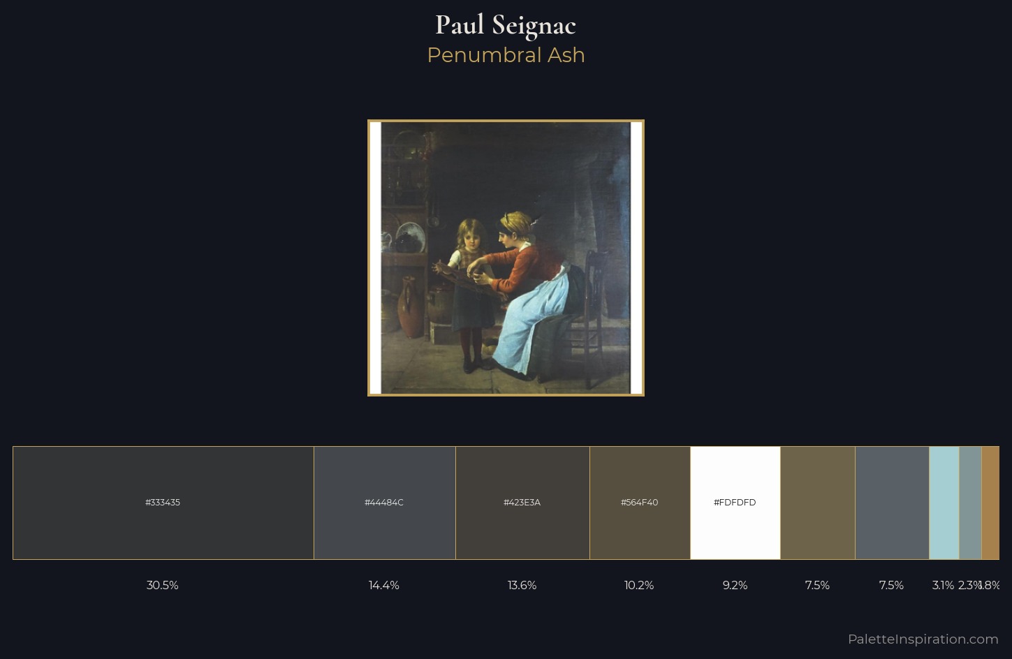 Paul Seignac Palette 2 — Penumbral Ash