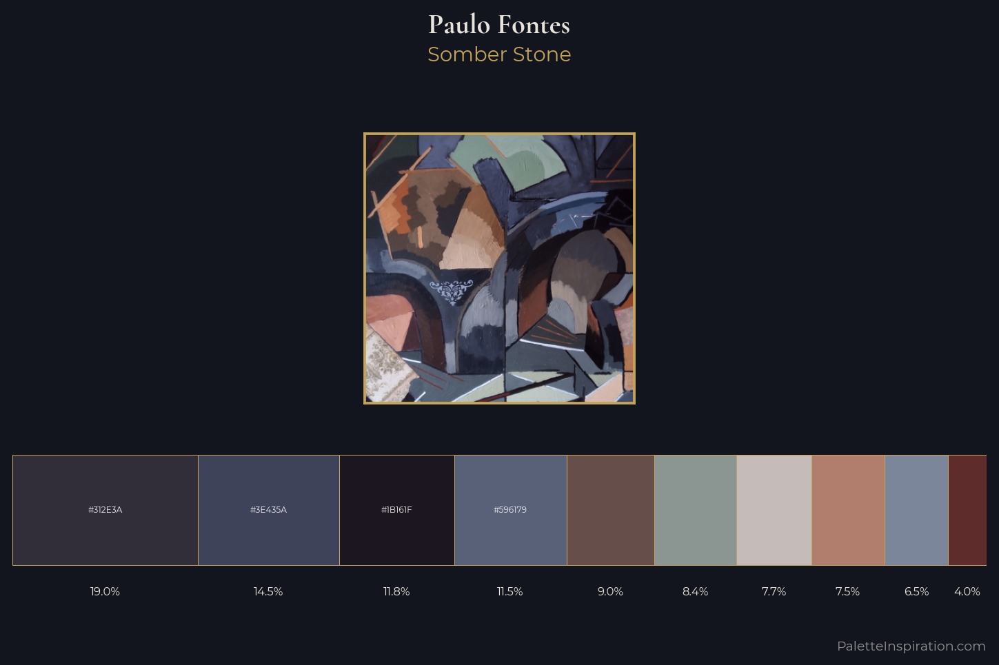 Paulo Fontes Master Palette — Somber Stone
