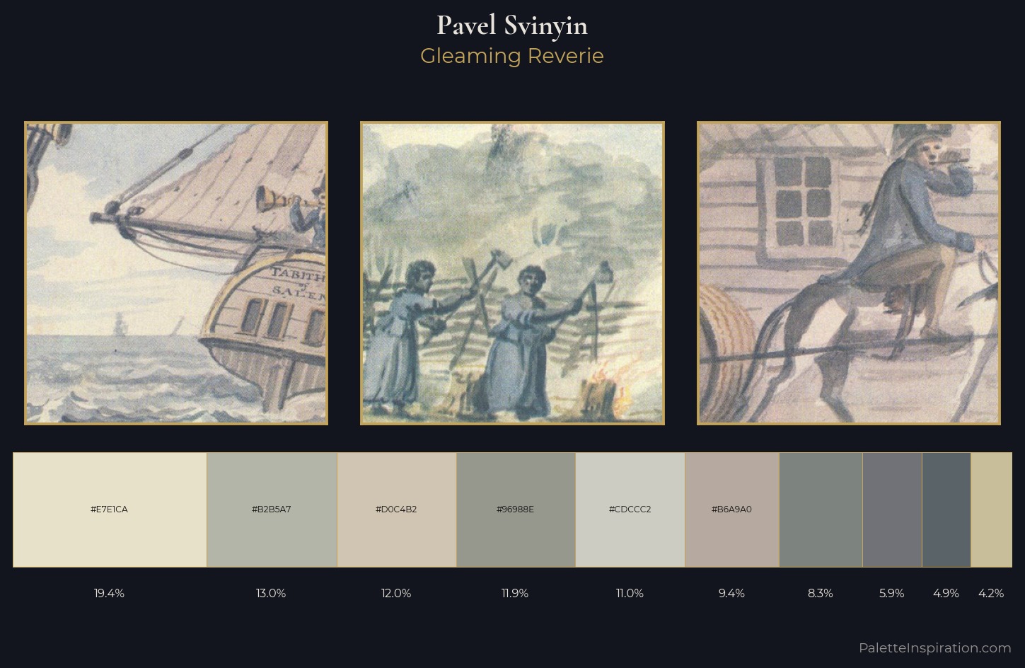 Pavel Svinyin Palette 3 — Gleaming Reverie