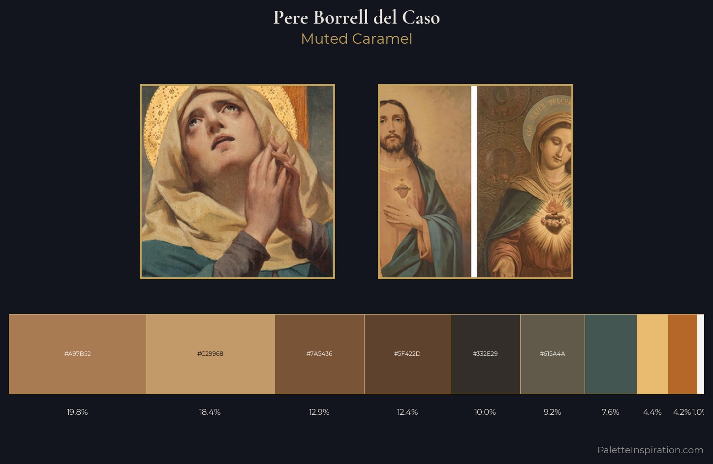Pere Borrell del Caso Palette 1 — Muted Caramel