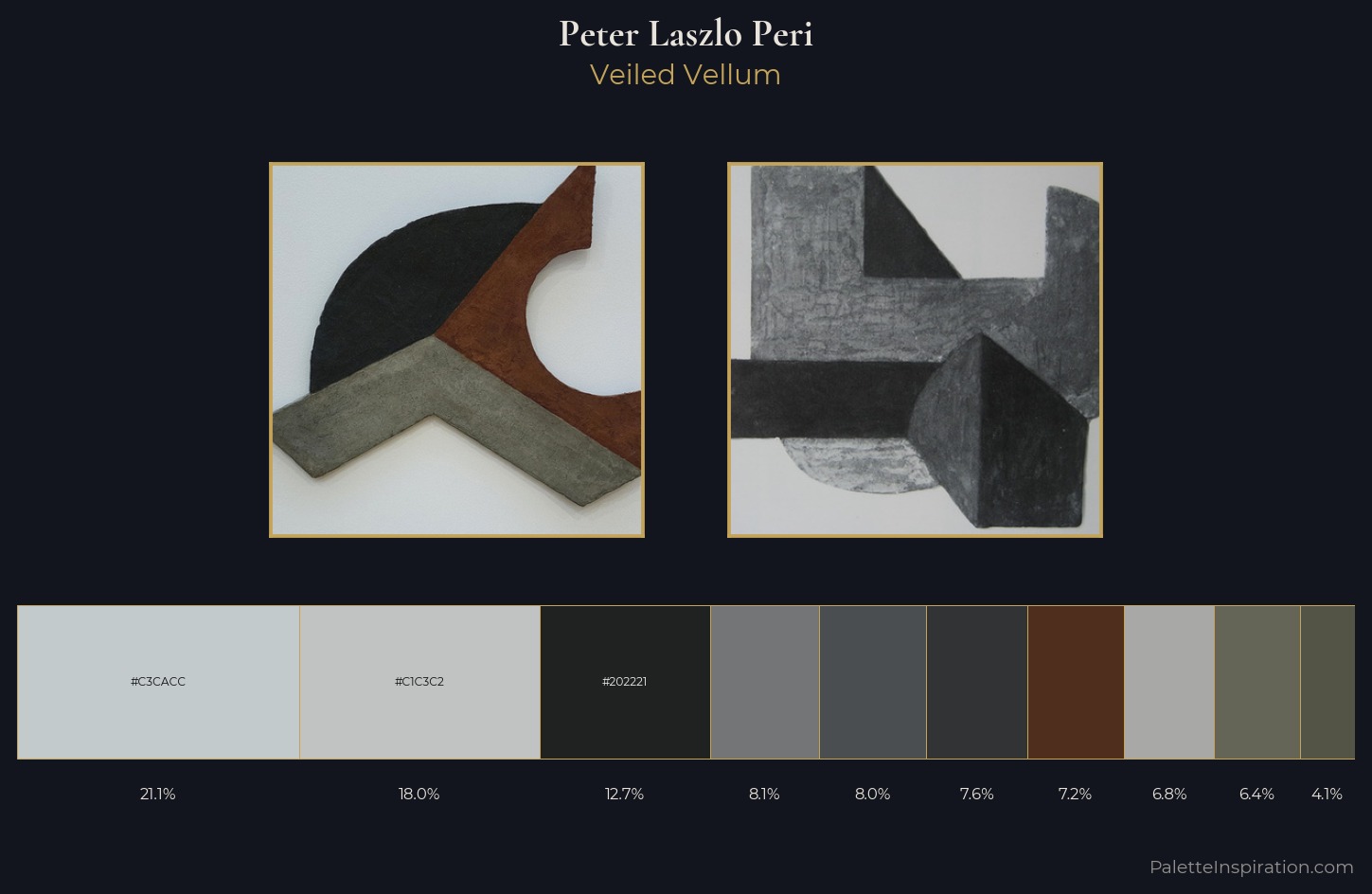 Peter Laszlo Peri Palette 2 — Veiled Vellum