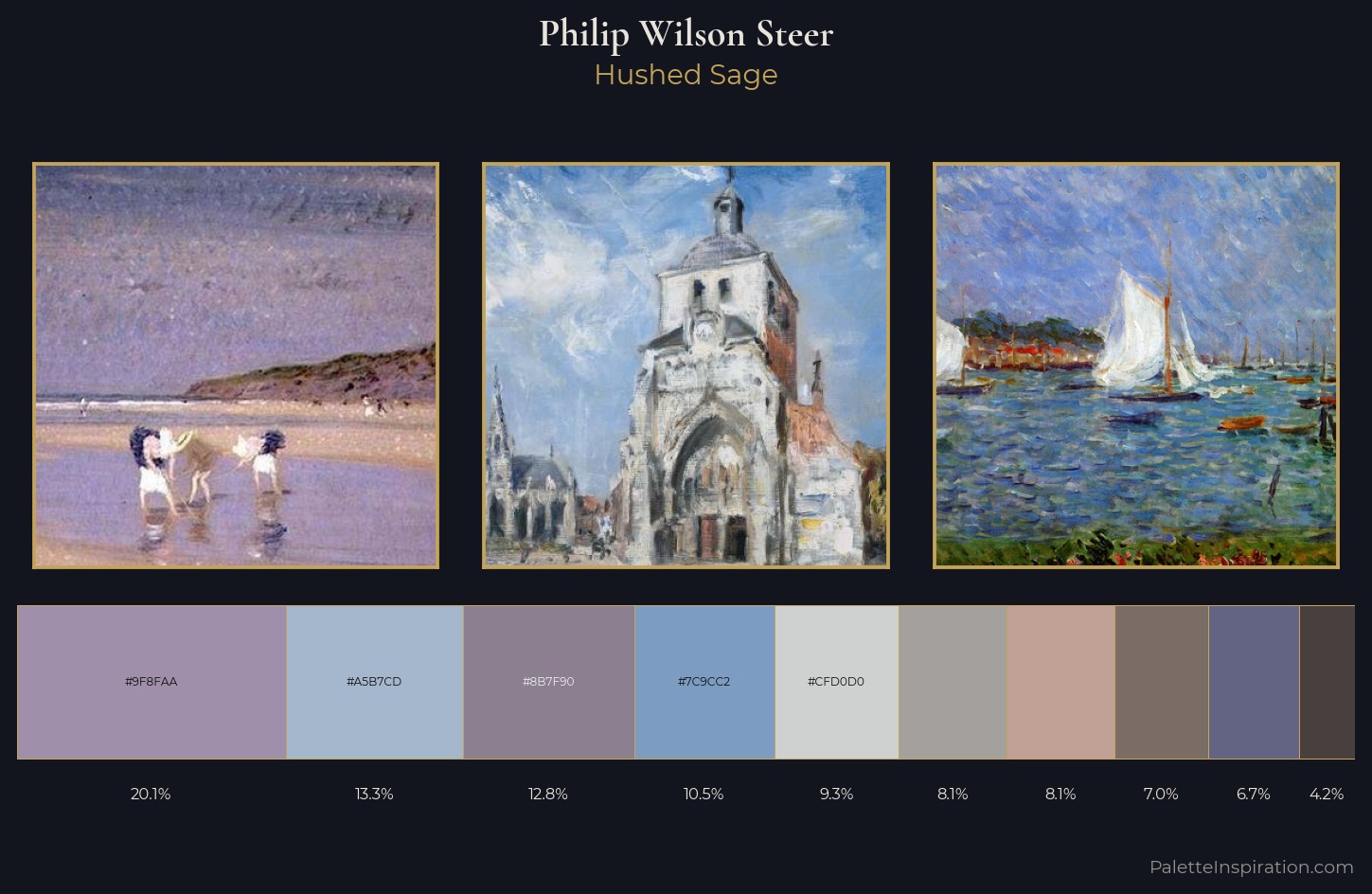 Philip Wilson Steer Palette 3 — Hushed Sage