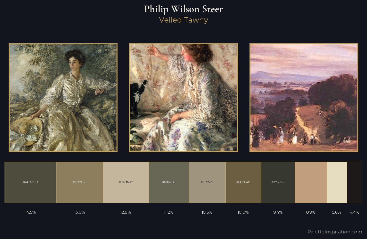Philip Wilson Steer Palette 4 — Veiled Tawny