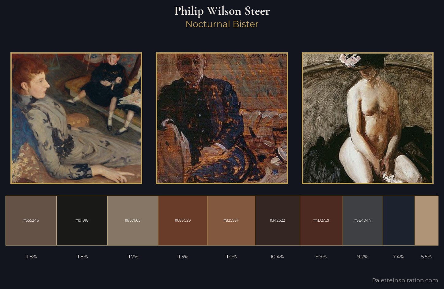 Philip Wilson Steer Palette 8 — Nocturnal Bister
