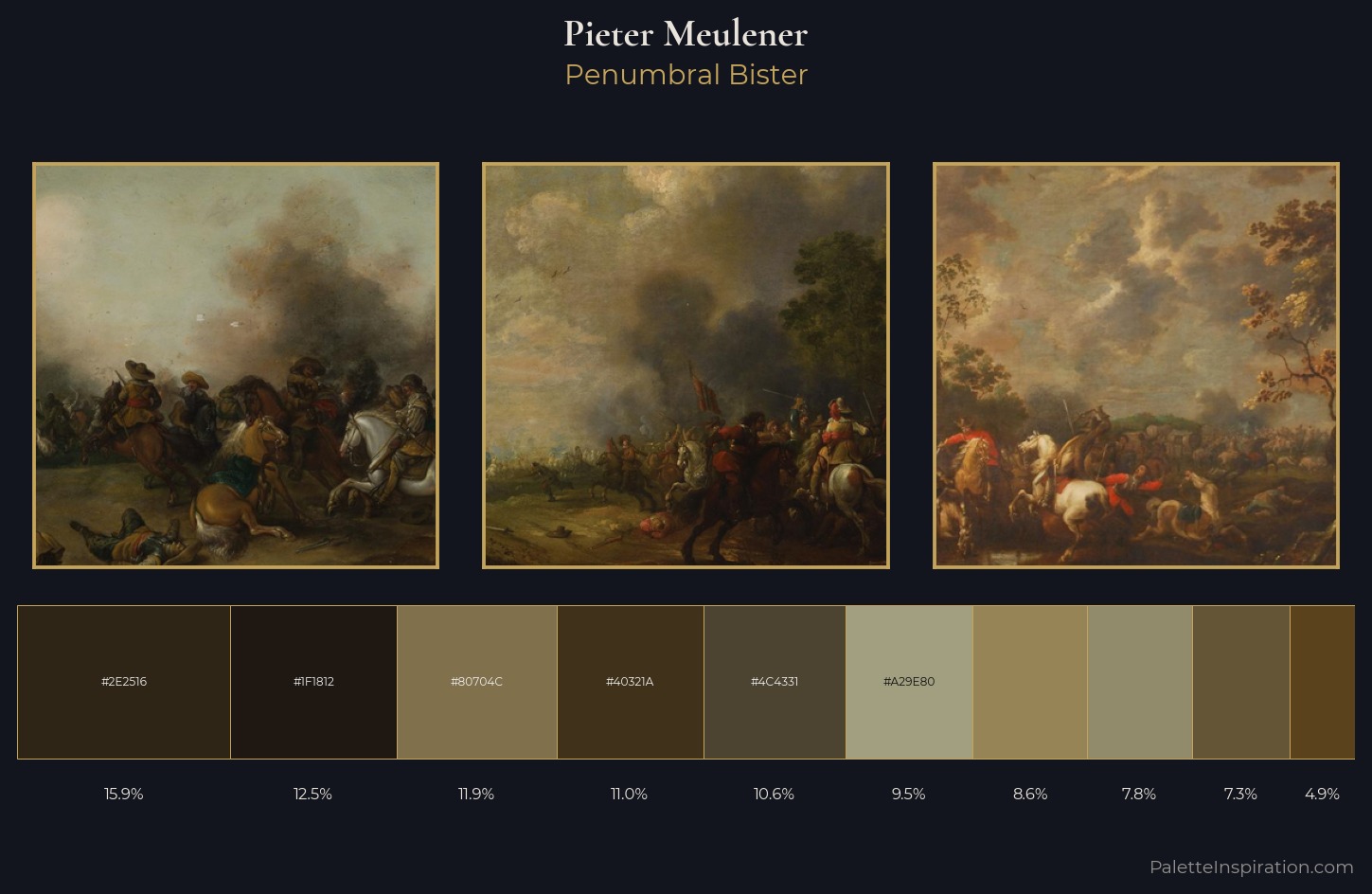 Pieter Meulener Palette 4 — Penumbral Bister