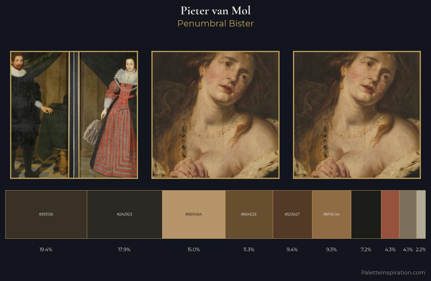 Pieter van Mol Palette 1 — Penumbral Bister