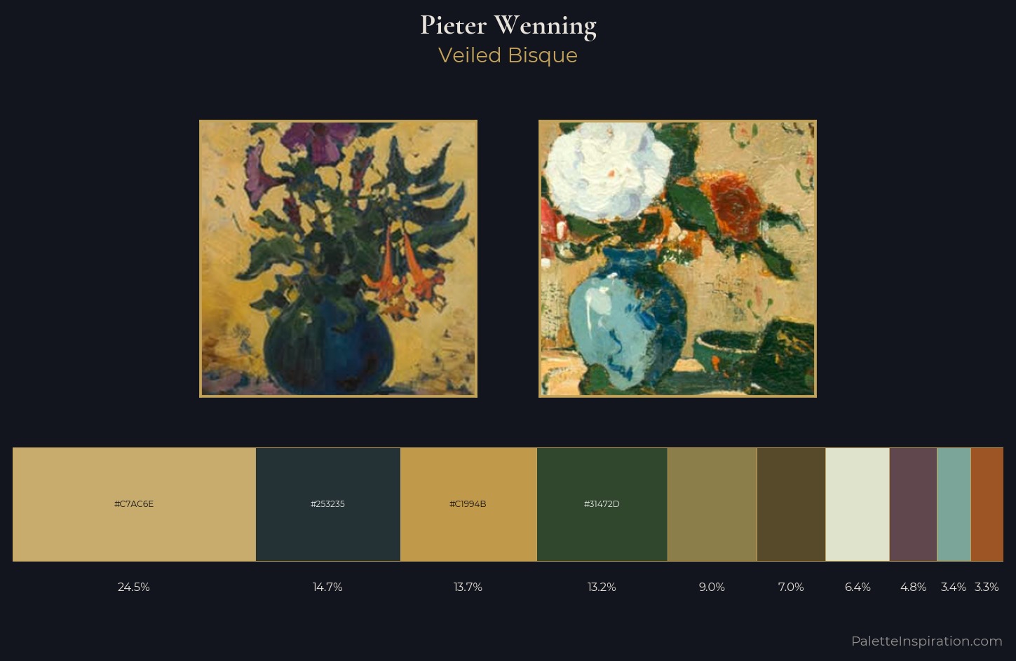 Pieter Wenning Palette 4 — Veiled Bisque