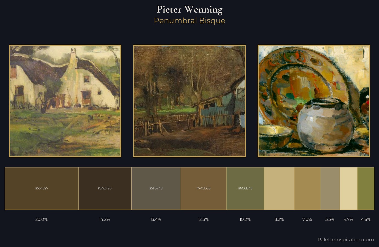 Pieter Wenning Palette 5 — Penumbral Bisque