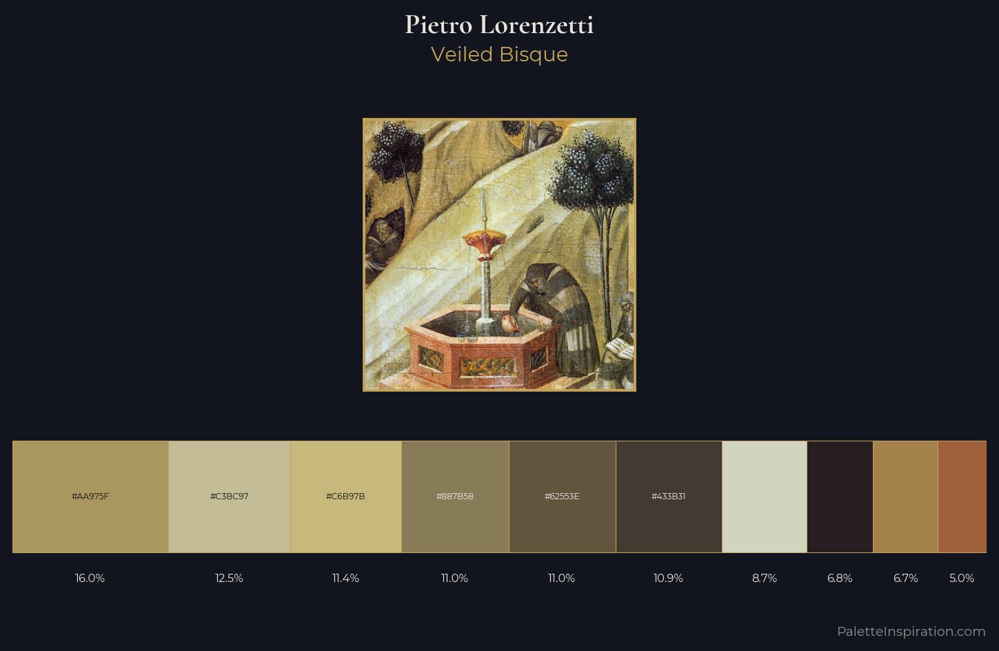 Pietro Lorenzetti Palette 1 — Veiled Bisque
