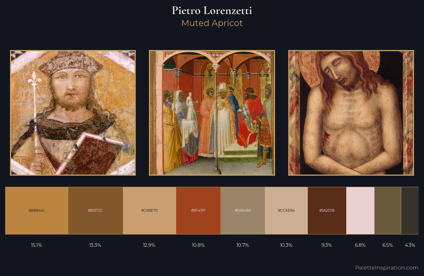 Pietro Lorenzetti Palette 2 — Muted Apricot