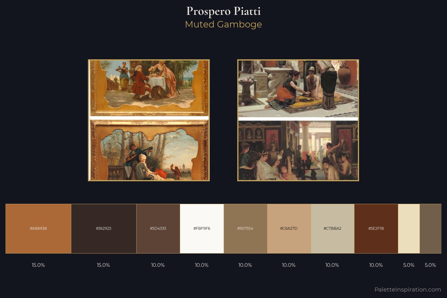 Prospero Piatti Master Palette