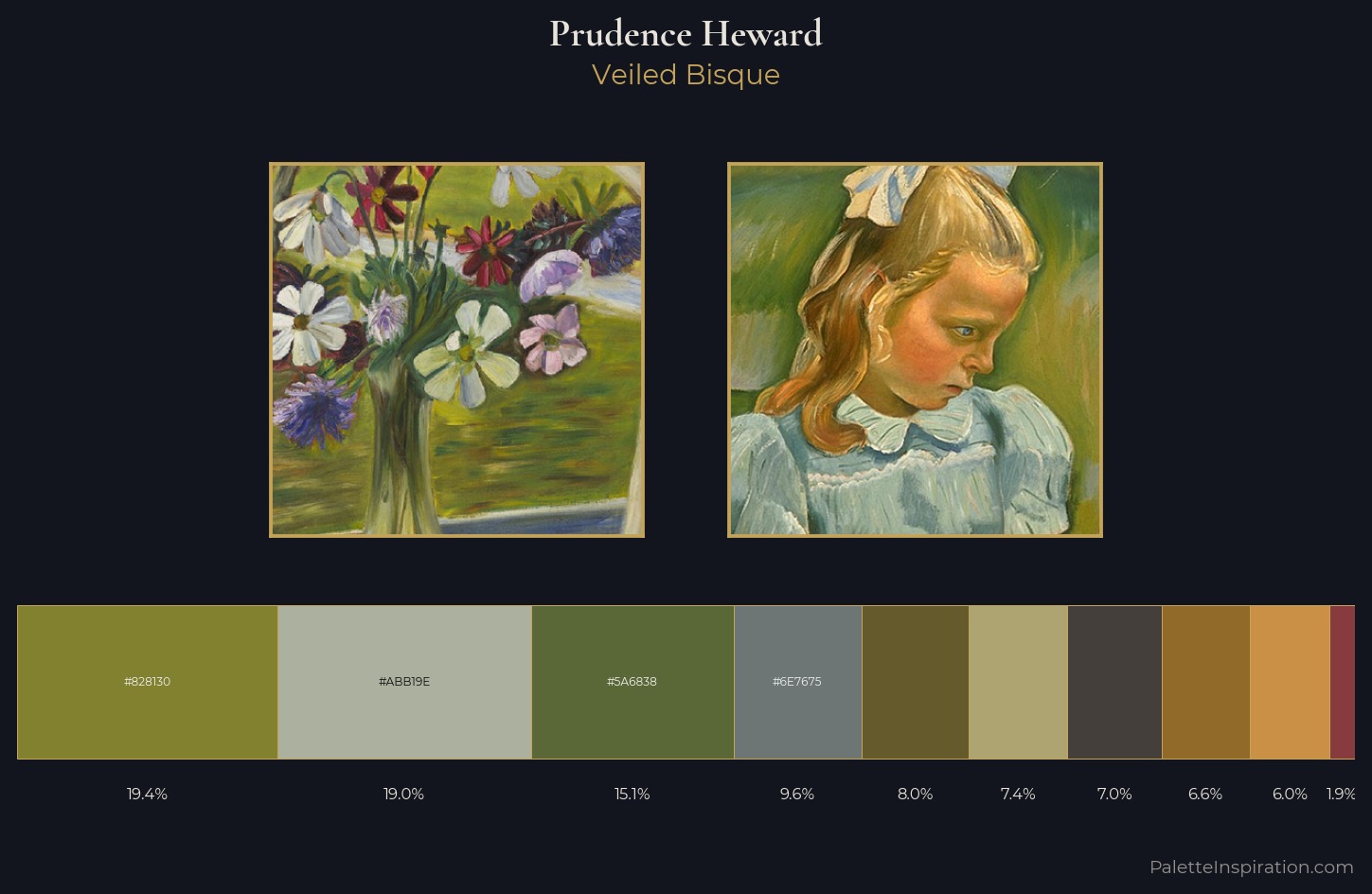 Prudence Heward Palette 3 — Veiled Bisque