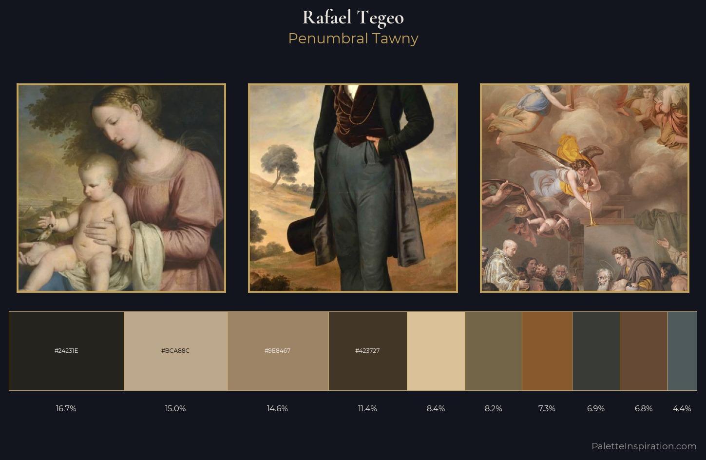 Rafael Tegeo Palette 3 — Penumbral Tawny